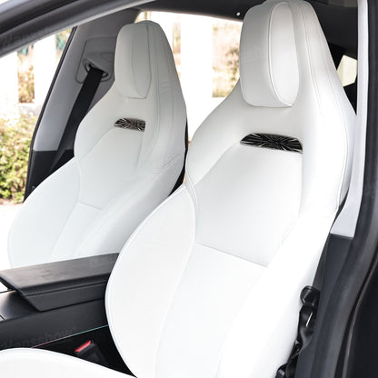 Model Y Juniper Seat Replacement Sport Seats NAPPA Leather Rear Angle