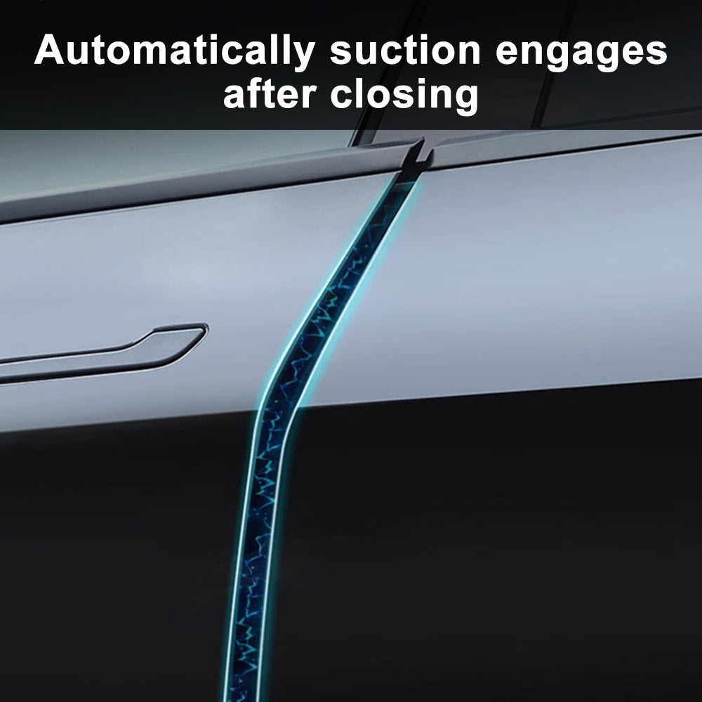 Model Y Juniper Smart Soft-Close Doors close-up detail