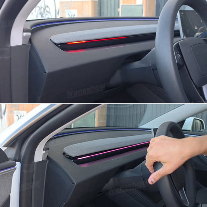 Streamer Ambient Light for Tesla Model Y & 3 minimalist design
