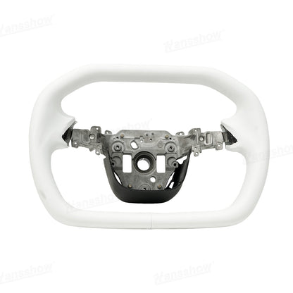 Model Y Yoke Steering Wheel Nappa luxury interior