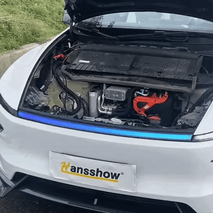 Model Y Juniper RGB Daytime Running Lights side angle