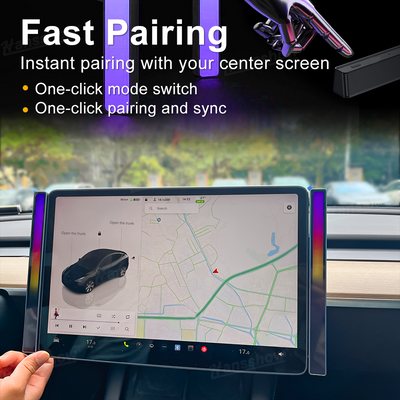 Model 3 & Y Ambient Lights close-up detail