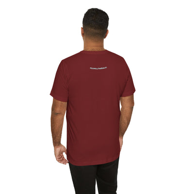 SWA Signature Splash Tee in heather mauve color on table