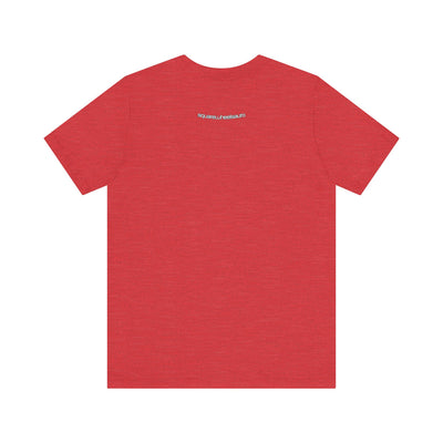 SWA Signature Splash Tee in brown color on model