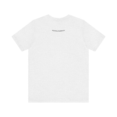 SWA Signature Splash Tee in heather mauve color on display