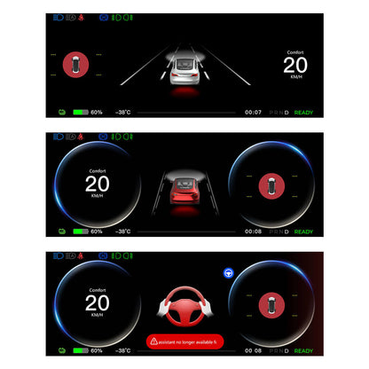 Model 3/Y 8.9" Integrated Dashboard Display Screen from driver's seat
