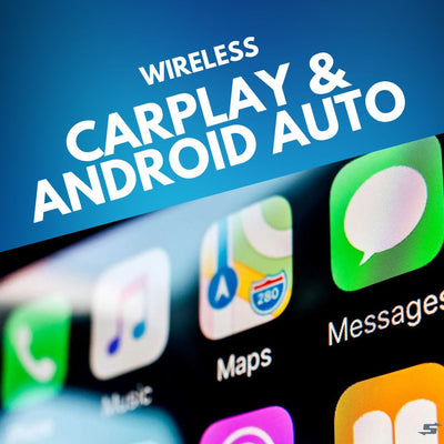 G-Series head unit showing wireless CarPlay in Ford F-250