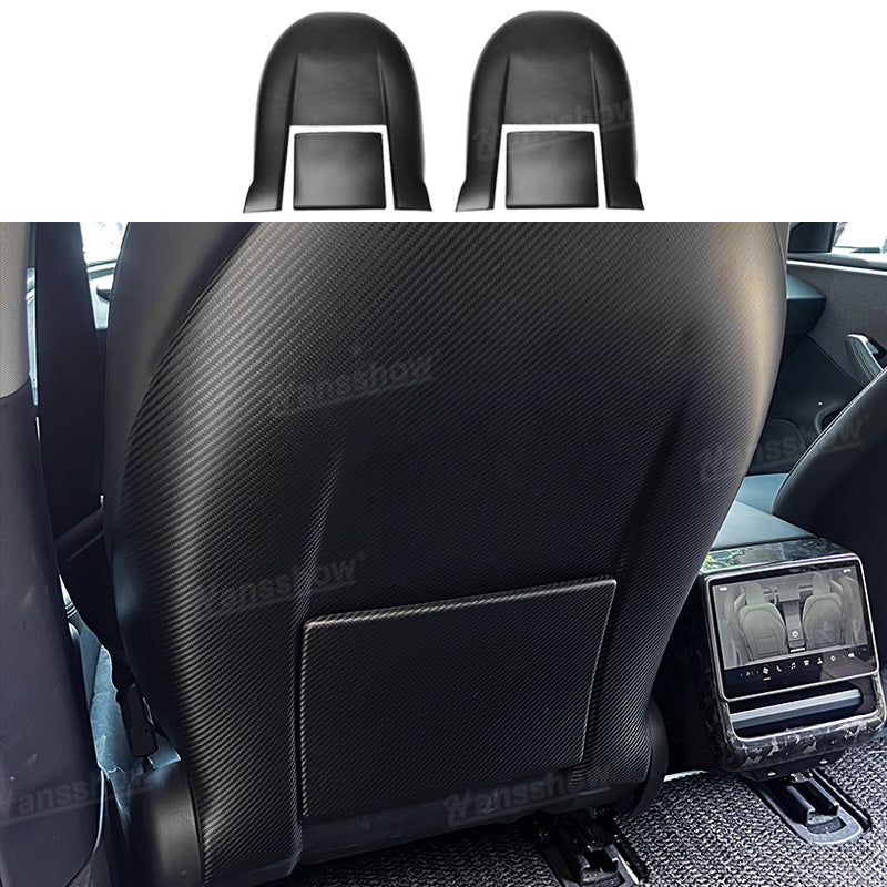 Model Y/3 Highland Backseat Cover Seat Back Overlays - Front View