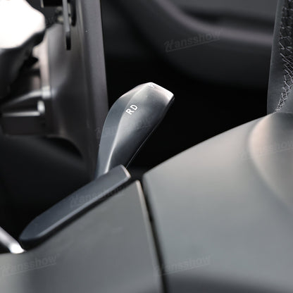 Model Y Juniper Gear Shift Control Stalk ergonomic design