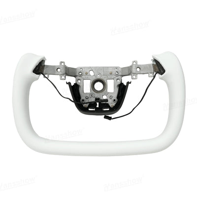 Model Y Yoke Steering Wheel Nappa minimalist design