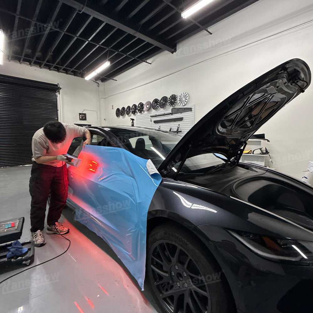 Book Paint Protection Film PPF Installation Service - Rear View