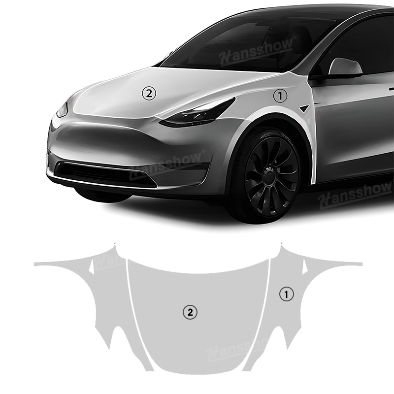 Model Y DIY Color PPF Protection Film Kit color options