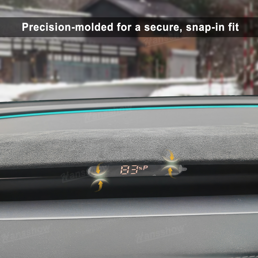 Model Y Juniper Dashboard Hidden HUD Display Screen rear view