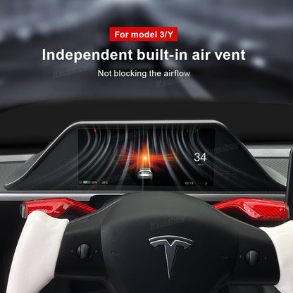 Model 3/Y 8.9" Integrated Dashboard Display Screen installed view