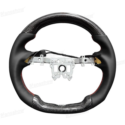 Model Y Juniper Steering Wheel Carbon Fiber Style for Tesla Model Y