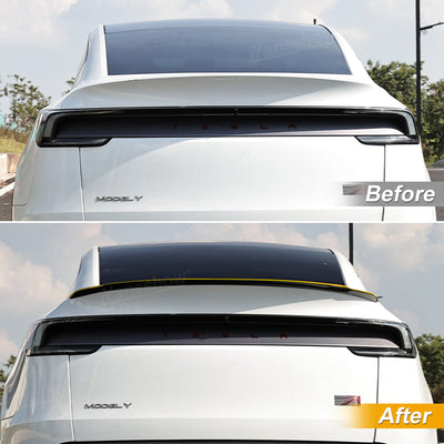 Installed Model Y Juniper Spoiler on Tesla Model Y