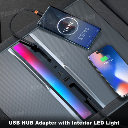Model Y Juniper/3 Highland USB HUB Adapter with music sync feature
