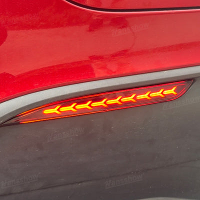 Model Y Rear Bumper Tail Light with flashing brake light