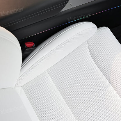 Tesla Model Y/3 Nappa Leather Seat Replacement Full Set - Overall Interior