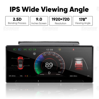 Model 3/Y F9 Touch Screen Smart Dashboard with Android Auto