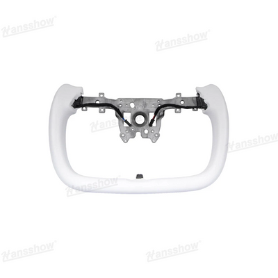 Model Y Juniper Yoke Steering Wheel Alcantara / Nappa Leather Driving Wheel - luxury interior