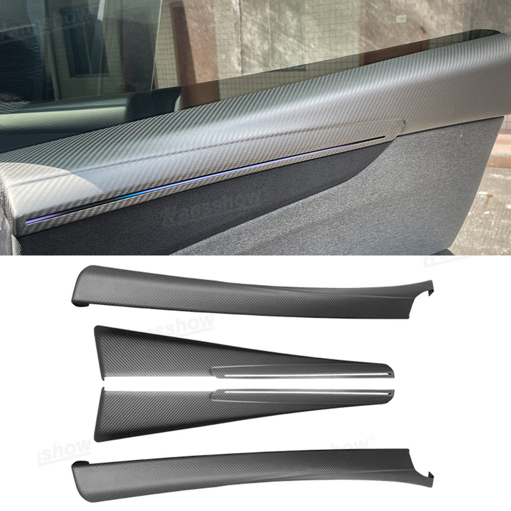 Model Y Juniper Full Upper Oversized Extended Front Door Panel