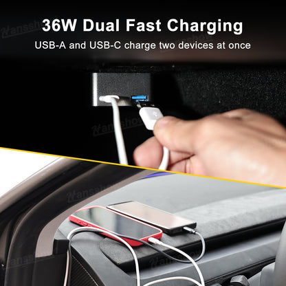 Model Y Juniper OBD Hub Adapter aluminum alloy construction