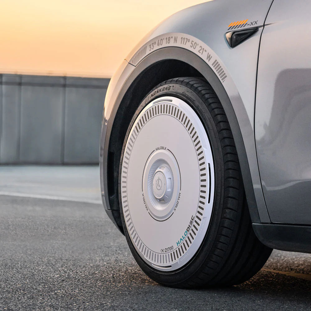 HALODISC 2 Wheel Covers for Tesla Model Y 18, 19, 20, 21 Überturbine Wheels丨Charging