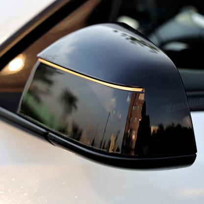 Model Y Juniper Side Mirror LED Turn Signal Lights dynamic flow