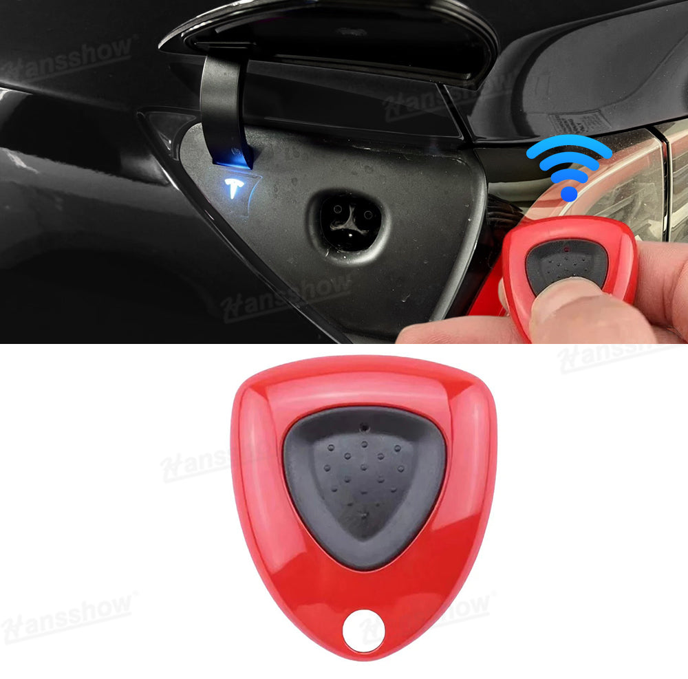 Charging Port Door Remote Control for Tesla Model Y - front view