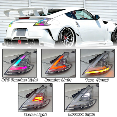 Nissan 370z 08-19 Chrome Taillights RGB