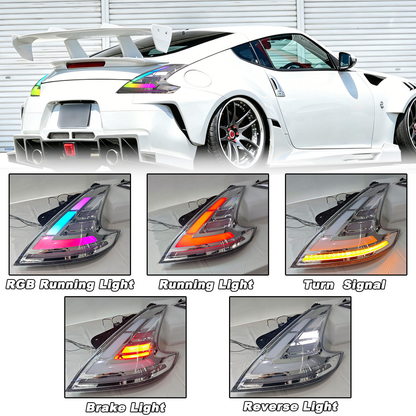 Nissan 370z 08-19 Chrome Taillights RGB