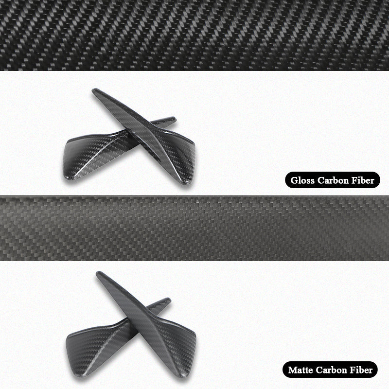 Real Carbon Fiber Side Camera Turn Signal Cover for Model 3/Y for Tesla Model Y