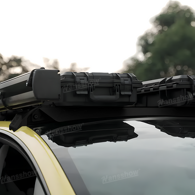 Tesla Model Y Roof Rack With Roof Spoiler Tail Wing - Travel Accessories