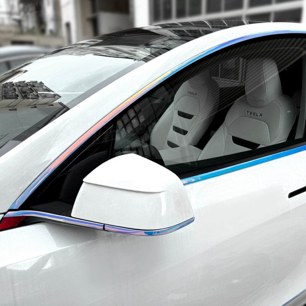 Model Y Juniper Protector Strips bottom edge installation