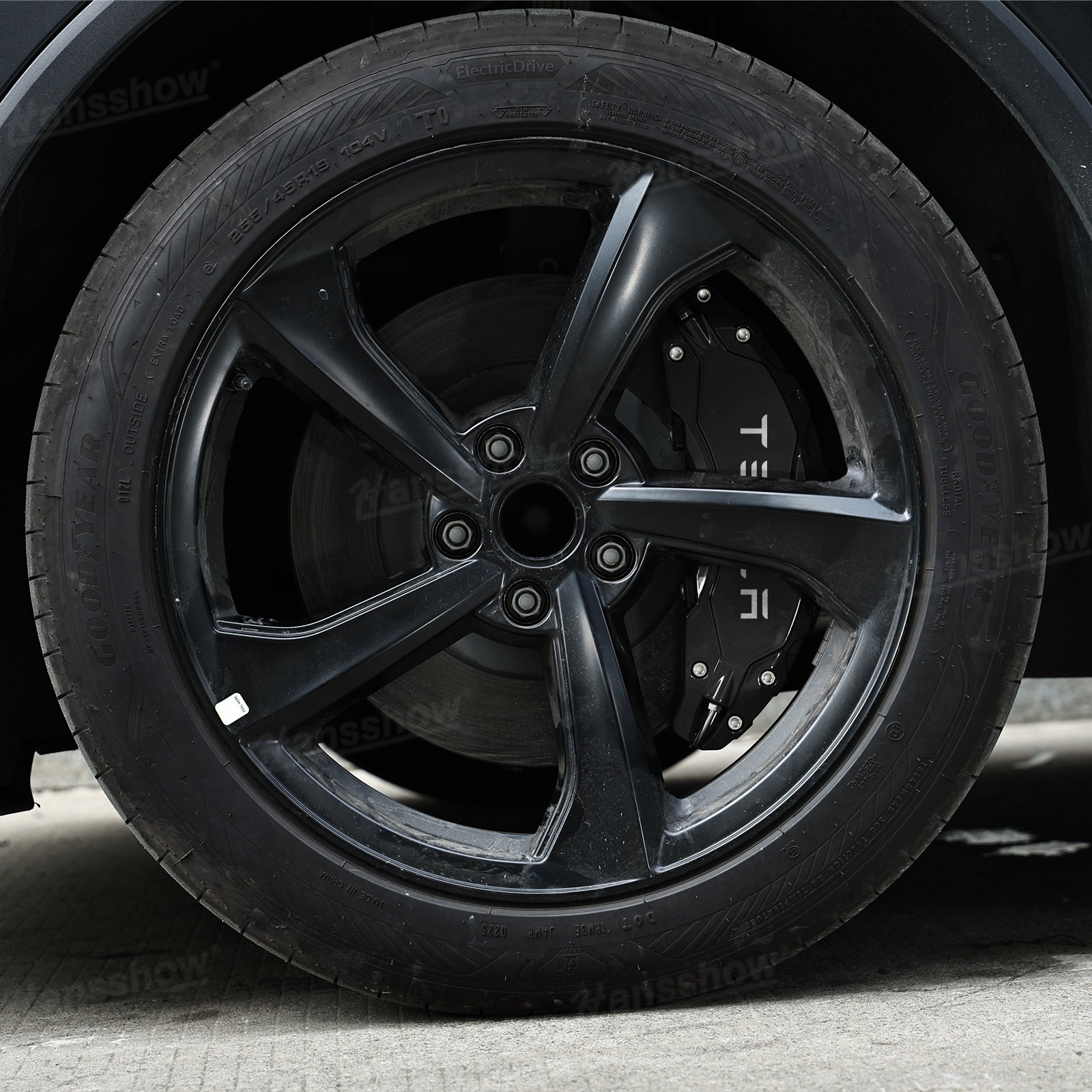 Model Y Juniper Wheel Brake Caliper Cover Set with Tesla Logo - Vehicle compatibility