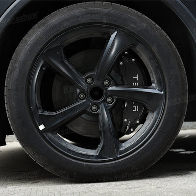 Model Y Juniper Wheel Brake Caliper Cover Set with Tesla Logo - Vehicle compatibility