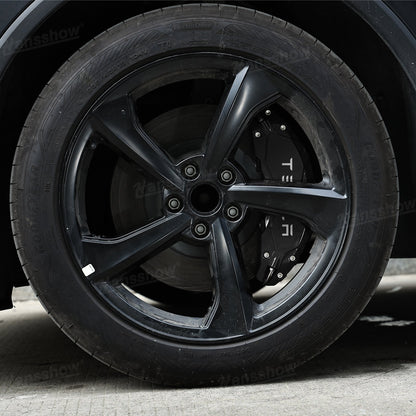 Model Y Juniper Wheel Brake Caliper Cover Set with Tesla Logo - Vehicle compatibility