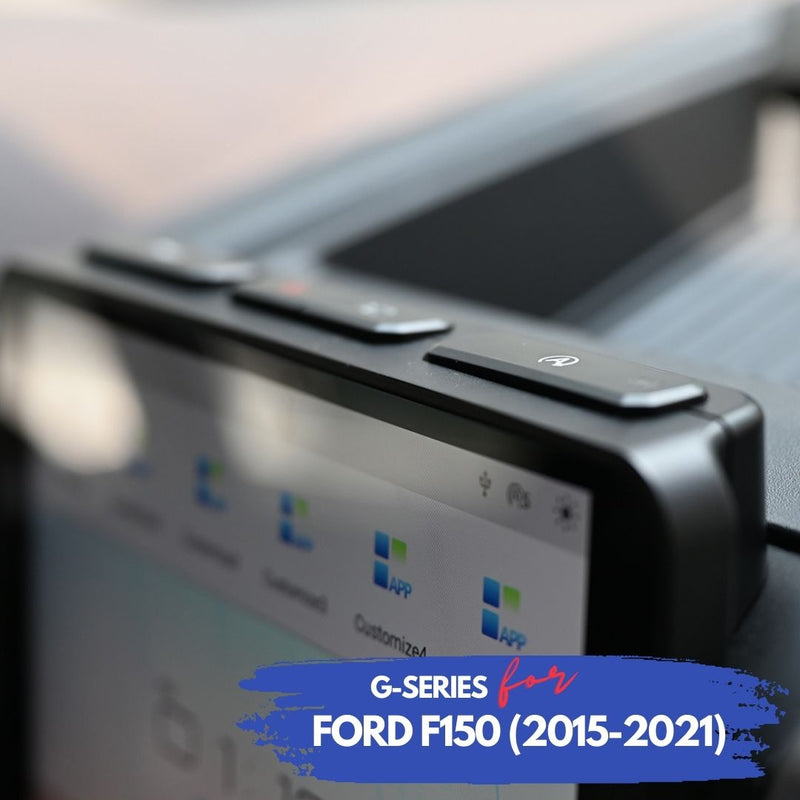 Ford F150 (2015-2021) Unidad principal Android 11 (SquareWheels Serie G)