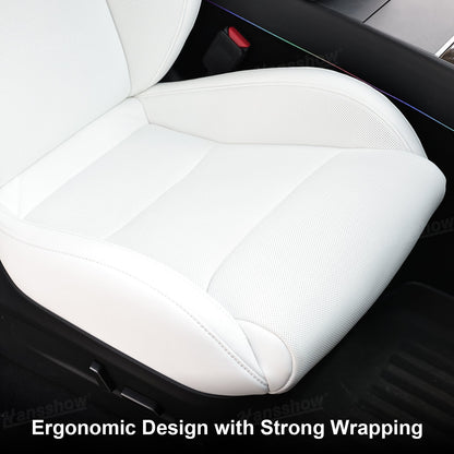 Model Y Juniper Seat Replacement Sport Seats NAPPA Leather Detail View