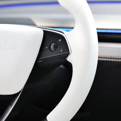 Model Y Juniper Steering Wheel Carbon Fiber Style performance upgrade