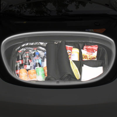 Model Y RGB LED Frunk Light Strip showing app control