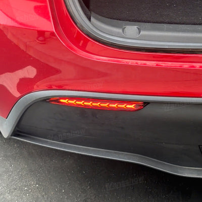 Model Y Rear Bumper Tail Light installation process