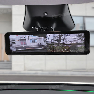 Model Y Juniper Rearview Mirror 10 Inch Dash Cam user interface