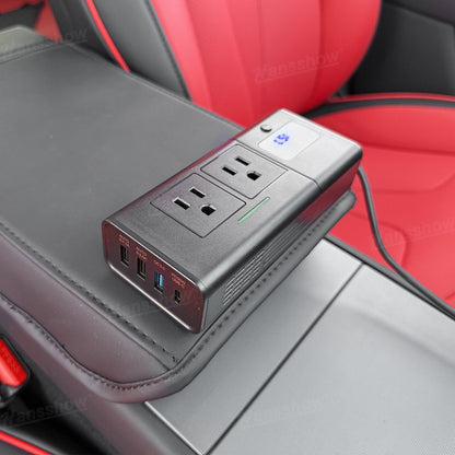 200W Power Inverter for Model Y/Y Juniper & Model 3/3 Highland DC 12V To...