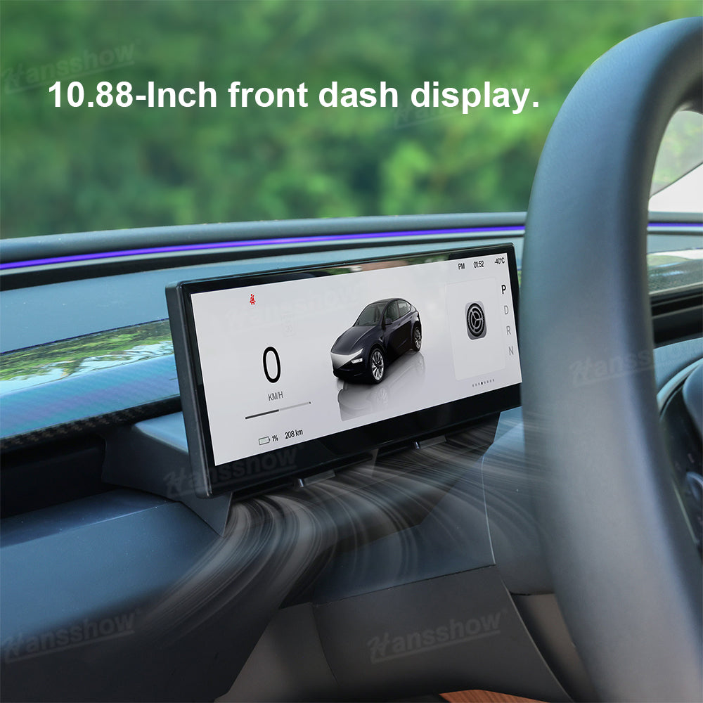 10.88-Inch Heads Up Display for Tesla Model 3 Highland dashboard integration