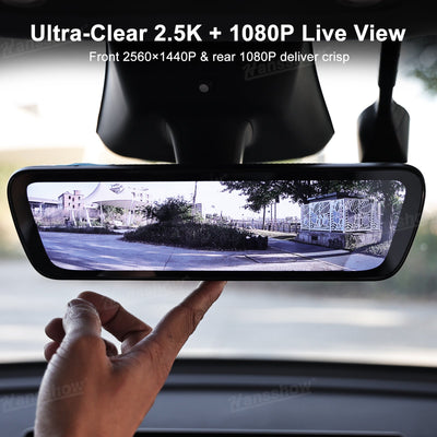Model Y Juniper Dash Cam highlighting sleek aesthetics