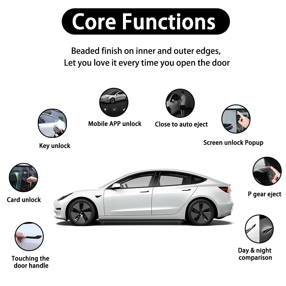 Model 3/Y Auto Present Door Handle V3 detail view for Tesla Model Y