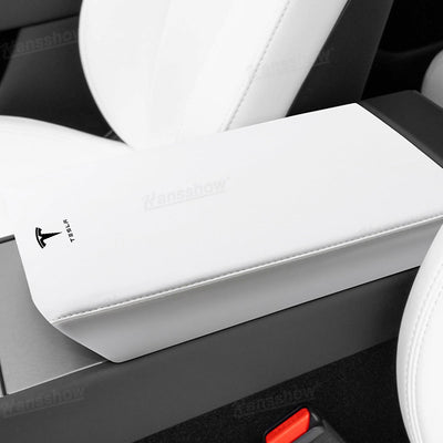 Model Y Juniper Armrest Cover showcasing comfort padding