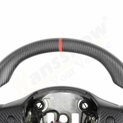 Model 3/Y Full Carbon Fiber Steering for Tesla Model Y - interior compatibility